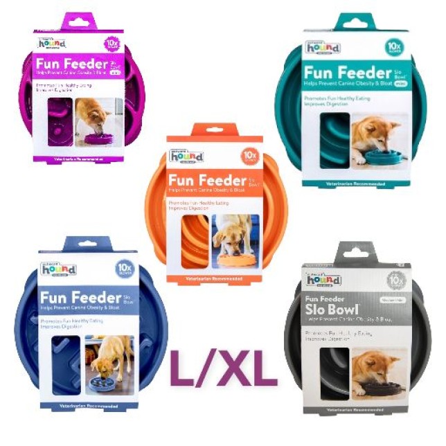 Fun Feeder - קערת מזון להאכלה איטית L/XL